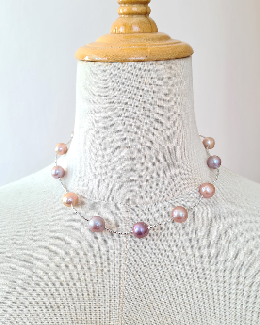 Timeless Edison Pearl Necklace | Candy Color Freshwater Pearl Jewelry