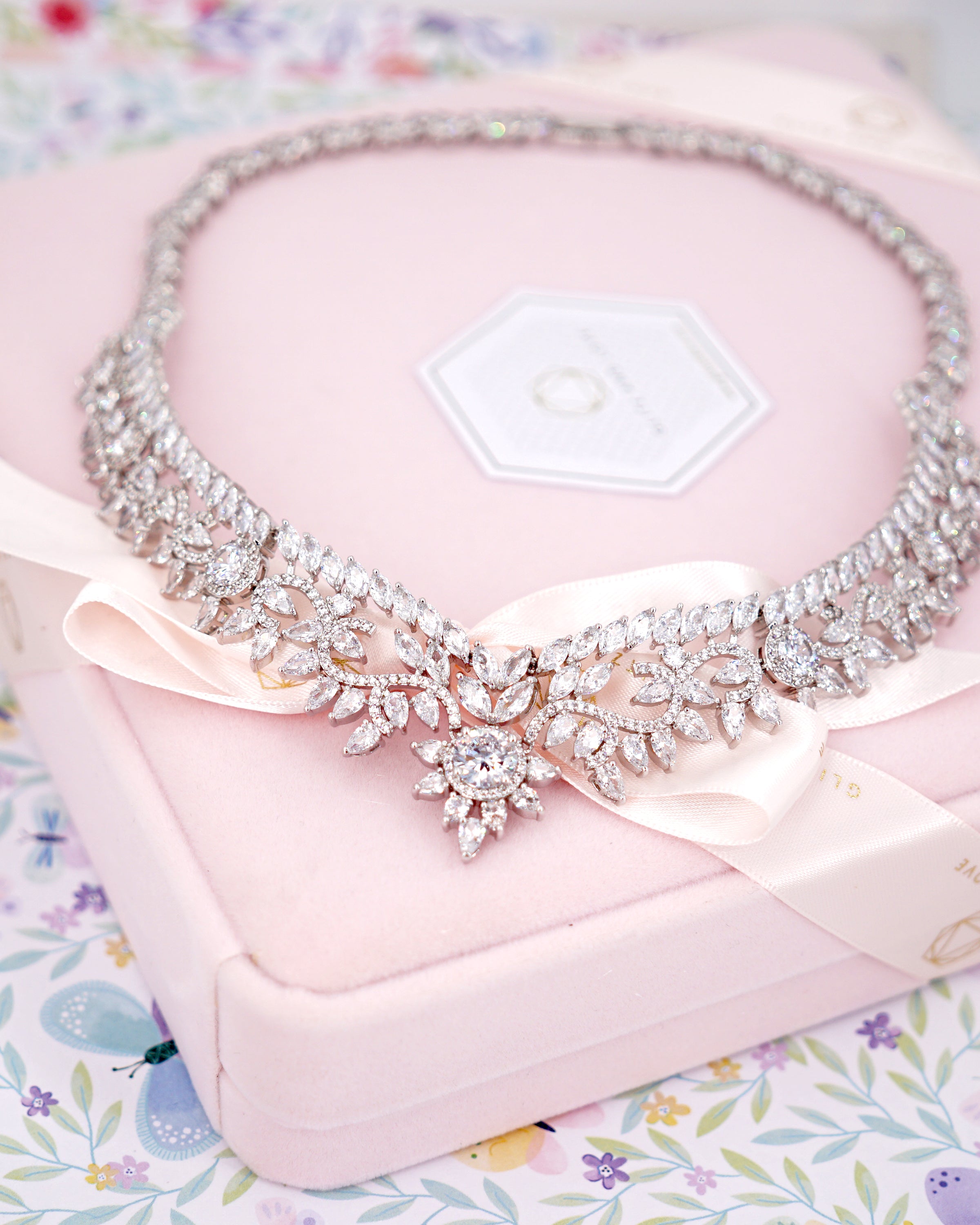 Bridal Choker Necklace  Luxurious Wedding Jewelry - Glitz And Love